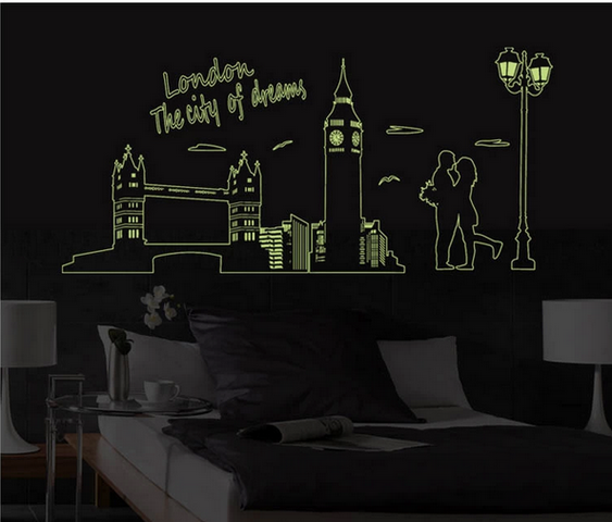 London Binbin pk99 luminous wall decal