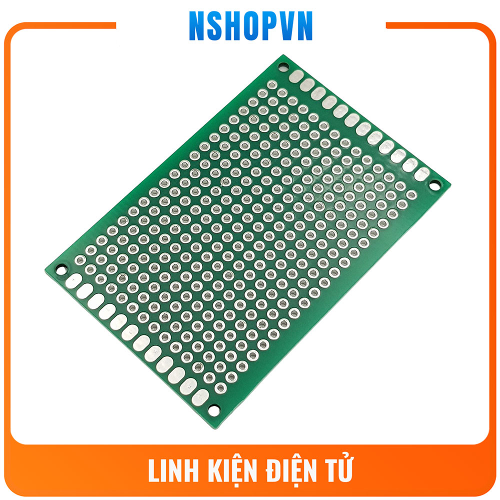 2 Test board hàn Bản mạch hàn 2 mặt 4x6cm sợi thủy tinh