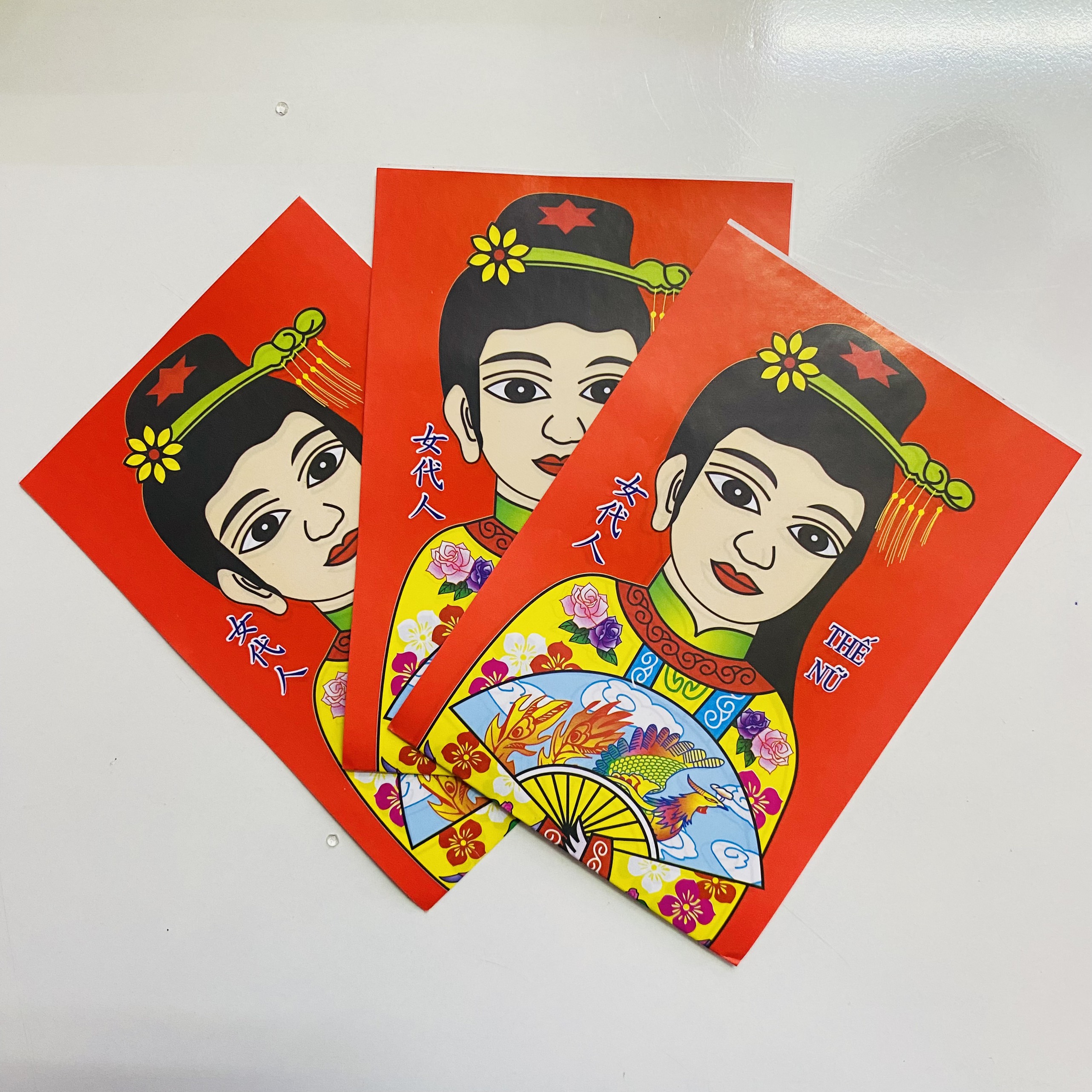 Giấy cúng thế thân  nam,nữ( 5tờ/sấp)