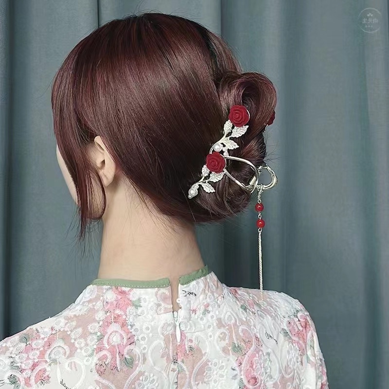 Kẹp Tóc Đính Đá Thời Trang Hàn Quốc Cho Nữ