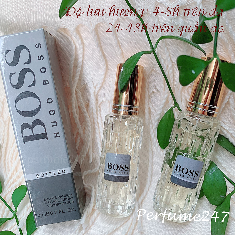 [HCM]COMBO 3 CHAI NƯỚC HOA NAM HUG0 BOOS MINI 20ML