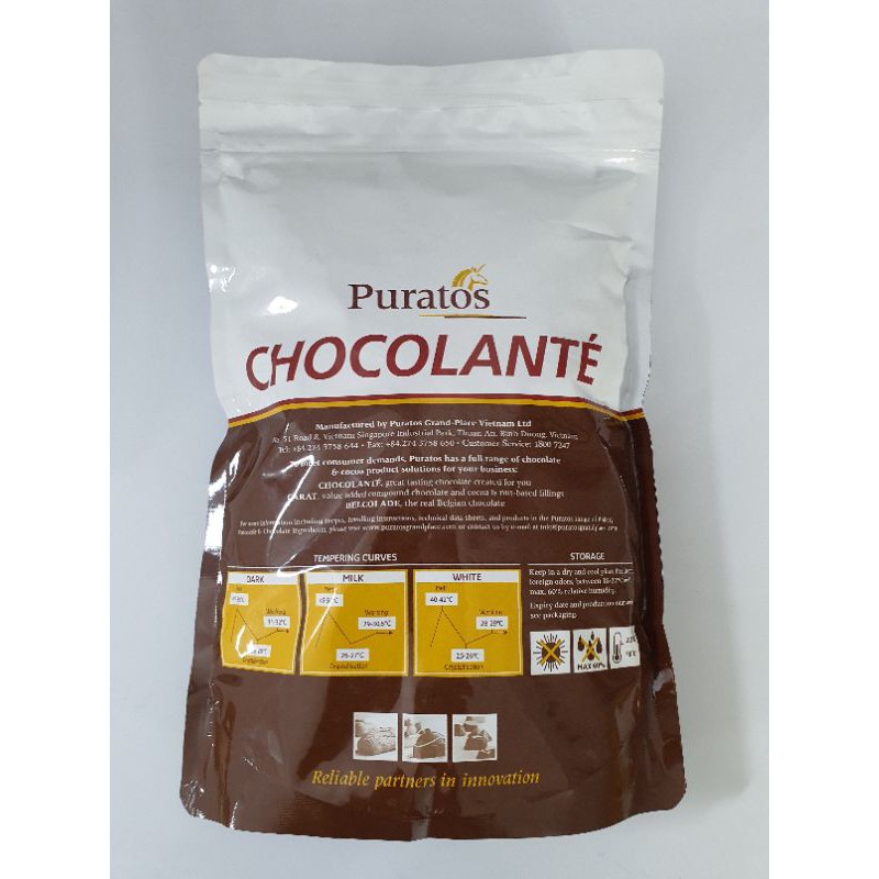 Socola đen nguyên chất 65% 1kg