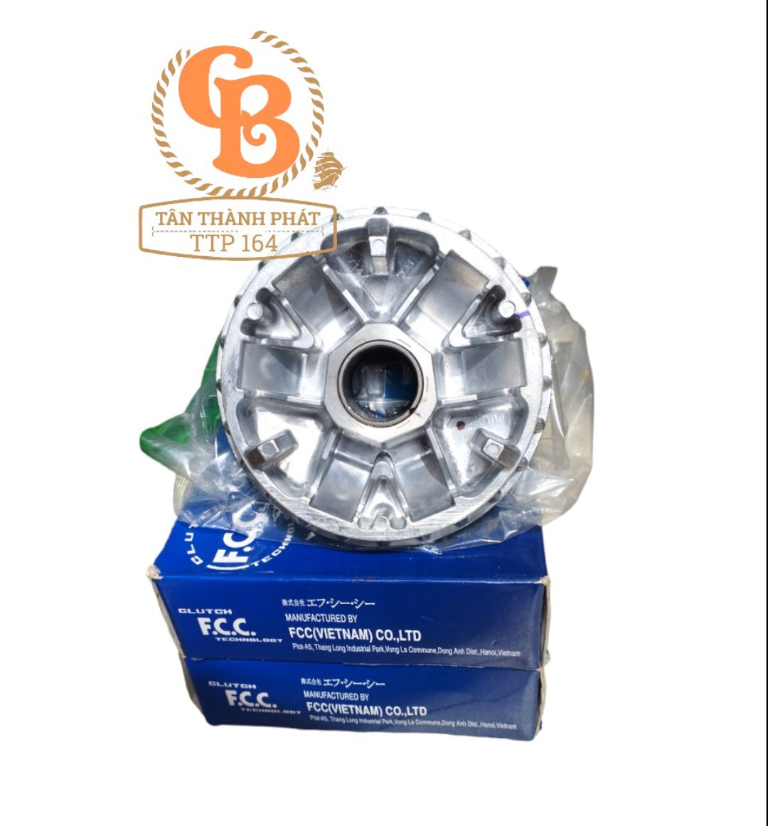 Chén bi+ Quạt nồi trước vision k44 FCC dành cho xe vision 2015-2019