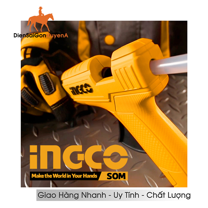 Dụng cụ bơm keo điện 100w INGCO GG148