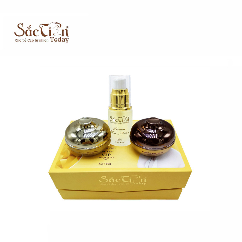 Combo Sắc Tiên Đa Năng (60g) Ngày Và Đêm Nám, Trắng Da, Chống Lão Hóa - giá rẻ
