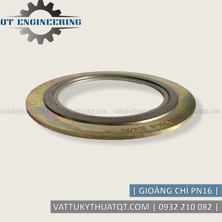 Gioăng/Ron Chì 3 Vành Lắp Mặt Bích Chuẩn PN10/16 | VATTUKYTHUATQT.COM
