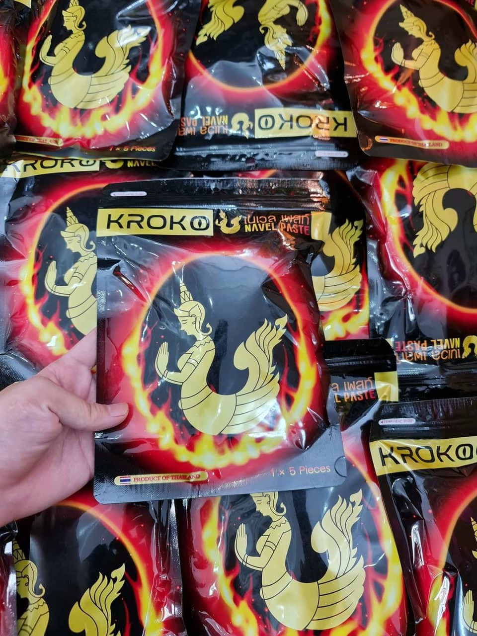 Miếng dán tan mỡ bụng Kroko 5 miếng.