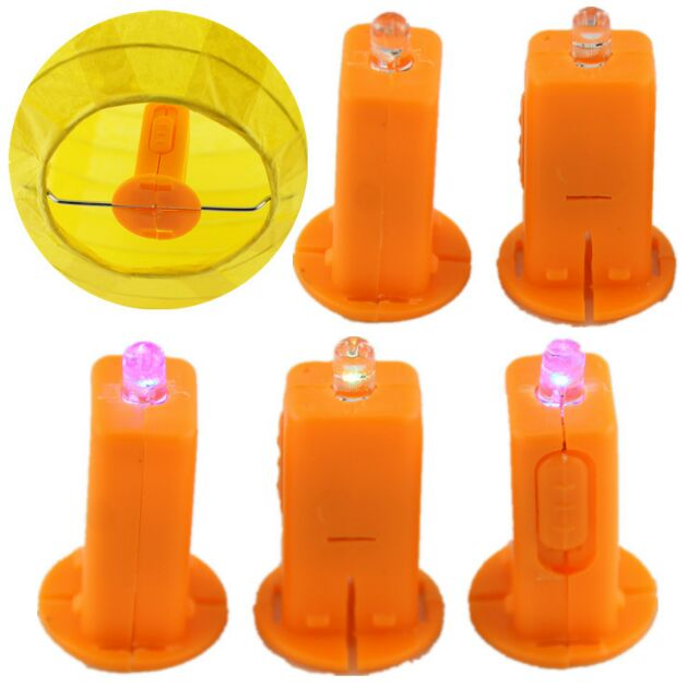 Bộ 10 Đèn Led Gắn Vào Đèn Lồng Giấy (Chạy Bằng Pin)