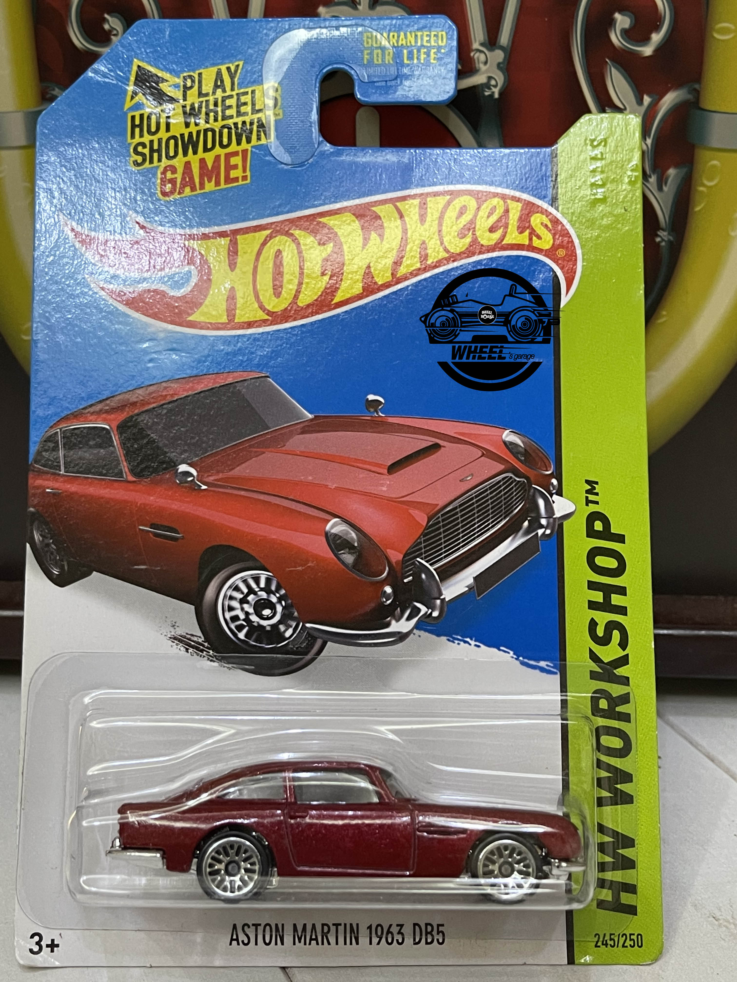 Xe mô hình đồ chơi Hotwheels cơ bản 1:64 - Aston Martin 1963 DB5