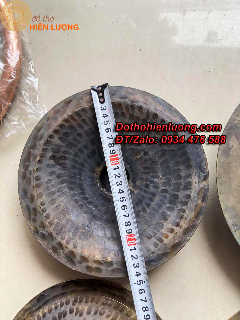 Chập Cheng, Chũm Chọe Bằng Đồng Màu Giả Cỗ Các Cỡ