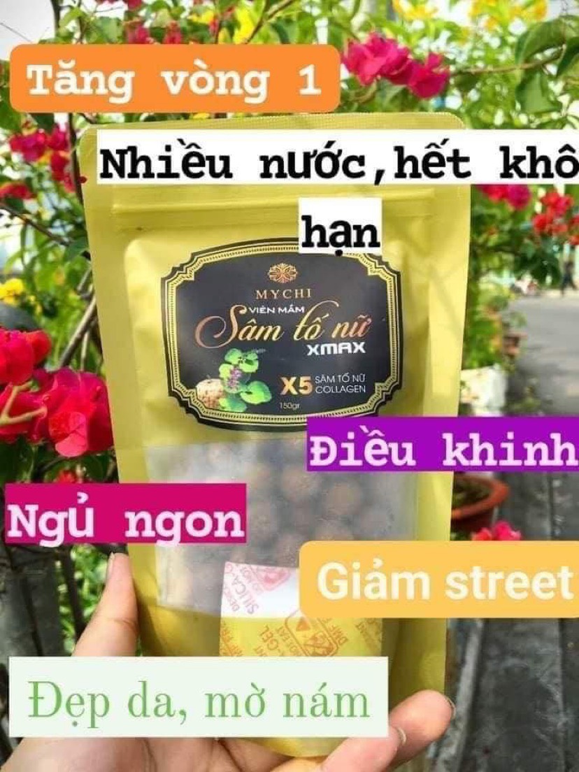 Kẹo mầm SÂM TỐ NỮ Xmax michy tăng v1
