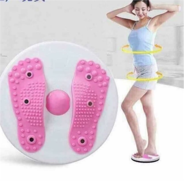 Dụng cụ xoay eo có bàn massage chân hàng đắt