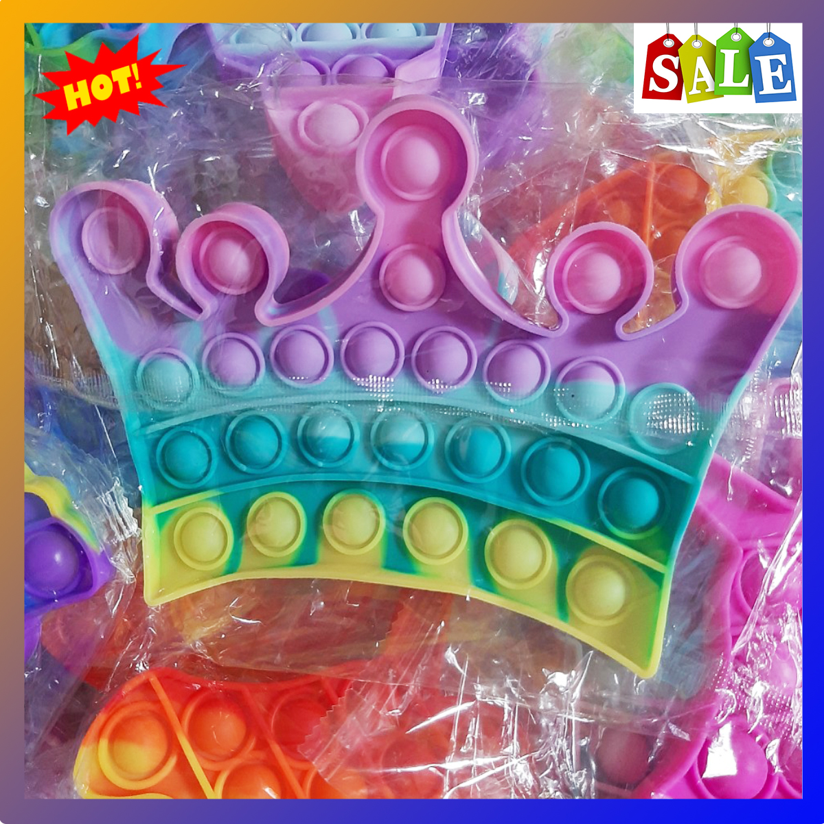 ĐỒ CHƠI POP IT GIẢM STRESS CHO BÉ