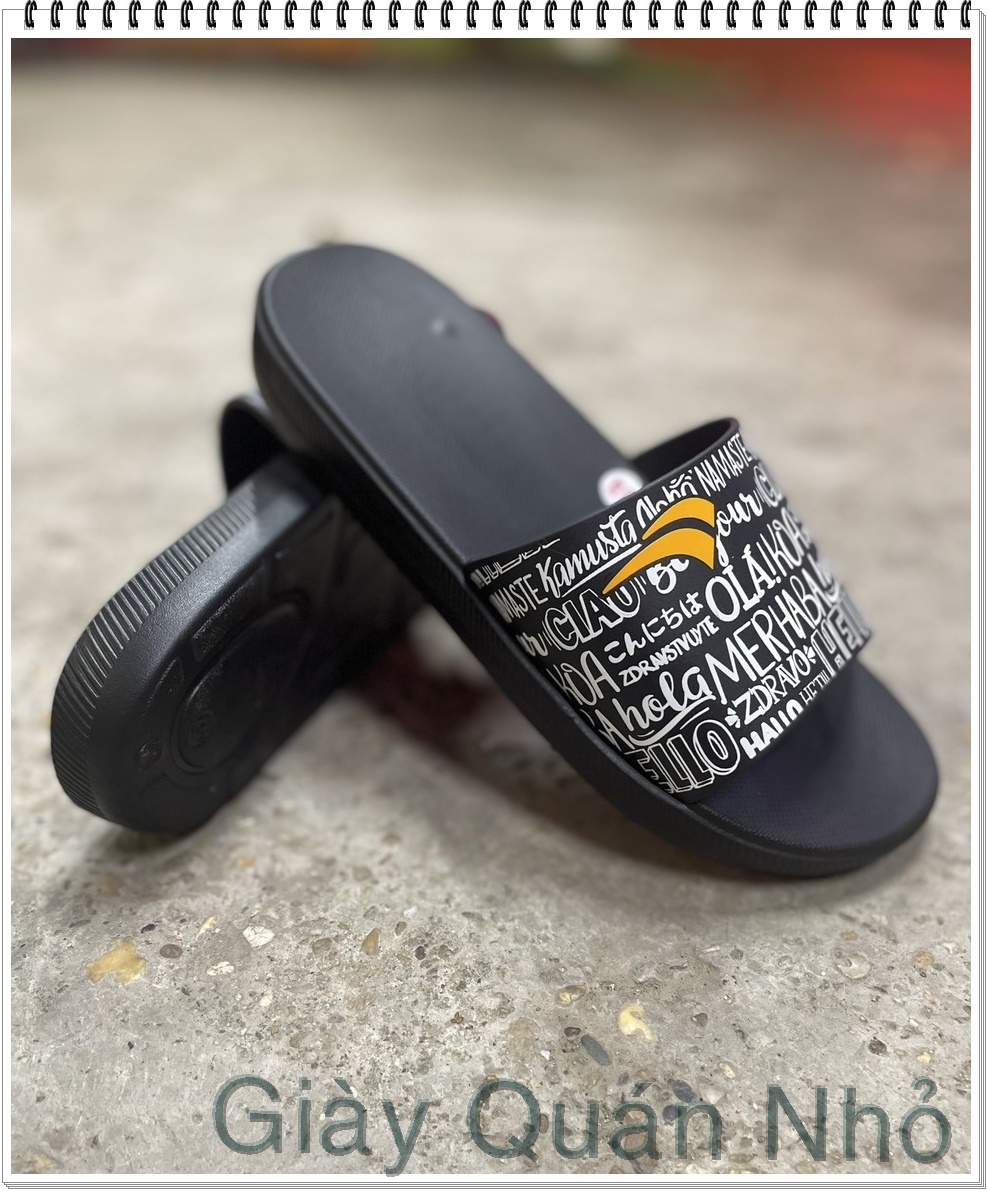 Dép lê nam BT DEM067 nhẹ, êm bền size 38-43 màu xanh và đen