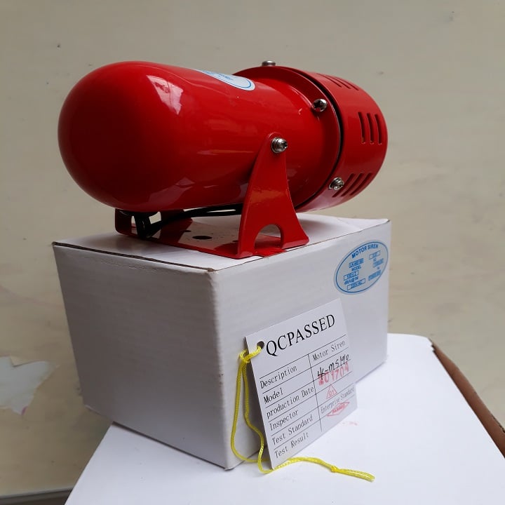 CÒI BÁO ĐỘNG ĐỘNG CƠ ĐIỆN CỠ NHỎ MS-190