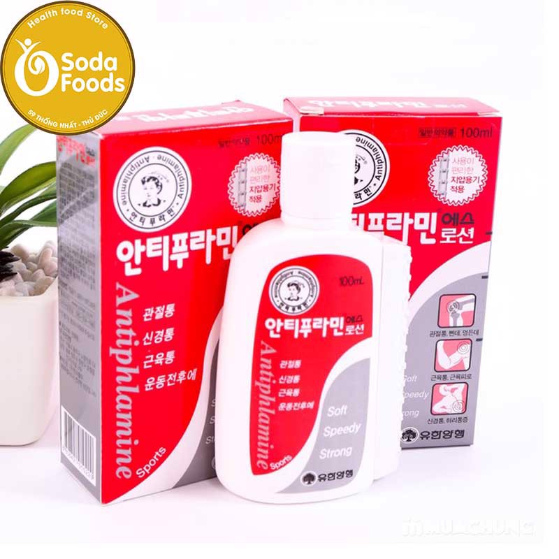 [HCM]DẦU NÓNG HÀN QUỐC ANTIPHLAMINE 100ML