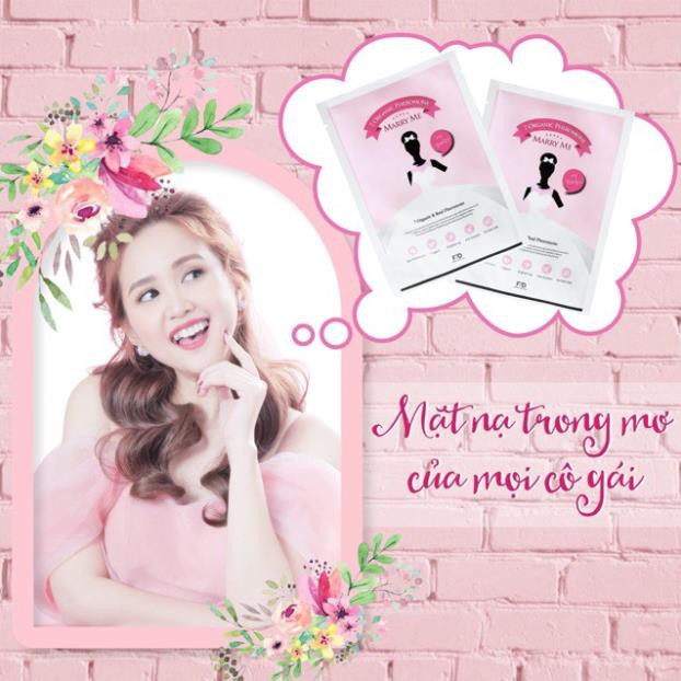 [HÀNG CHÍNH HÃNG] MẶT NẠ THẢO MỘC CÔ DÂU - MARRY ME KOREA  27ml