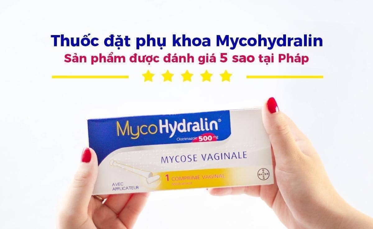 VIÊN ĐẶT PHỤ KHOA MYCO HYDRALIN