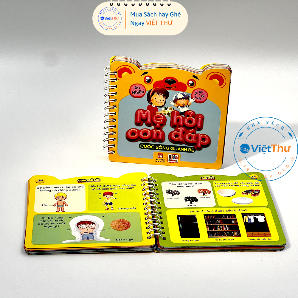 Sách - Mẹ Hỏi Con Đáp - Cuộc Sống Quanh Bé(VT)