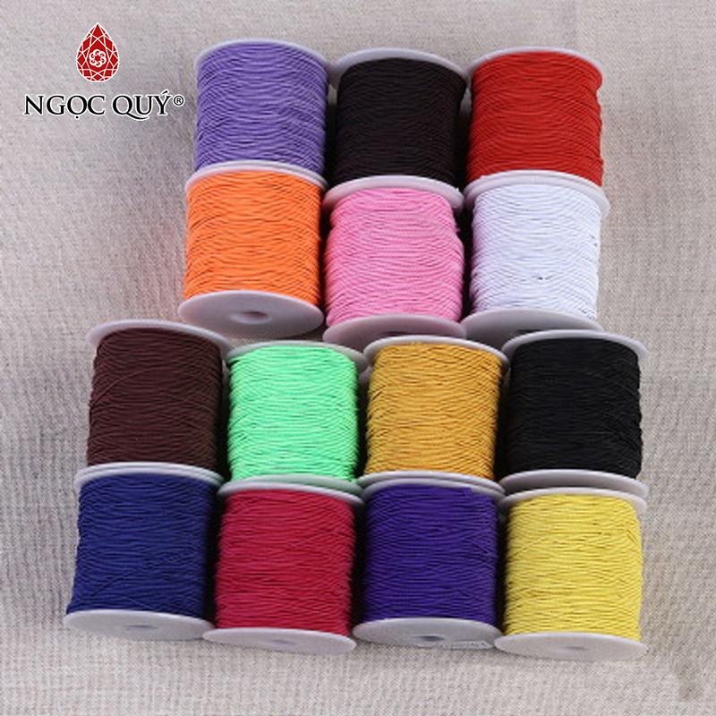 [HCM]Cuộn dây vải thun (Đường kính dây 1mm dài 100m) - Ngọc Qúy Gemstones