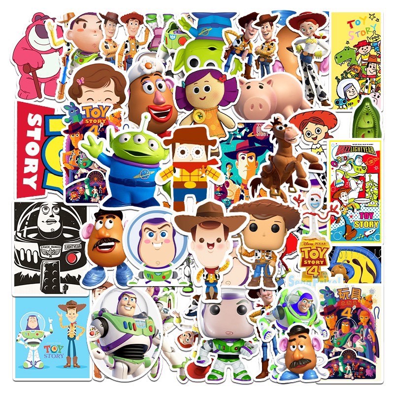 Set 30-60 sticker toy story