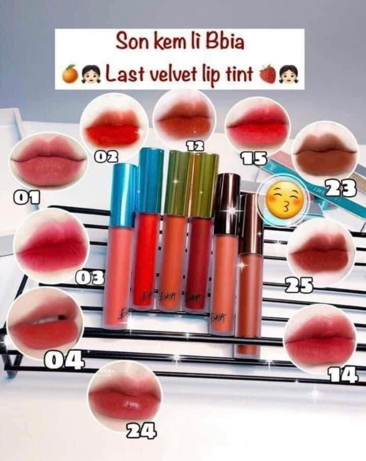 Son Kem Lỳ Bbia Last Velvet Lip Tint