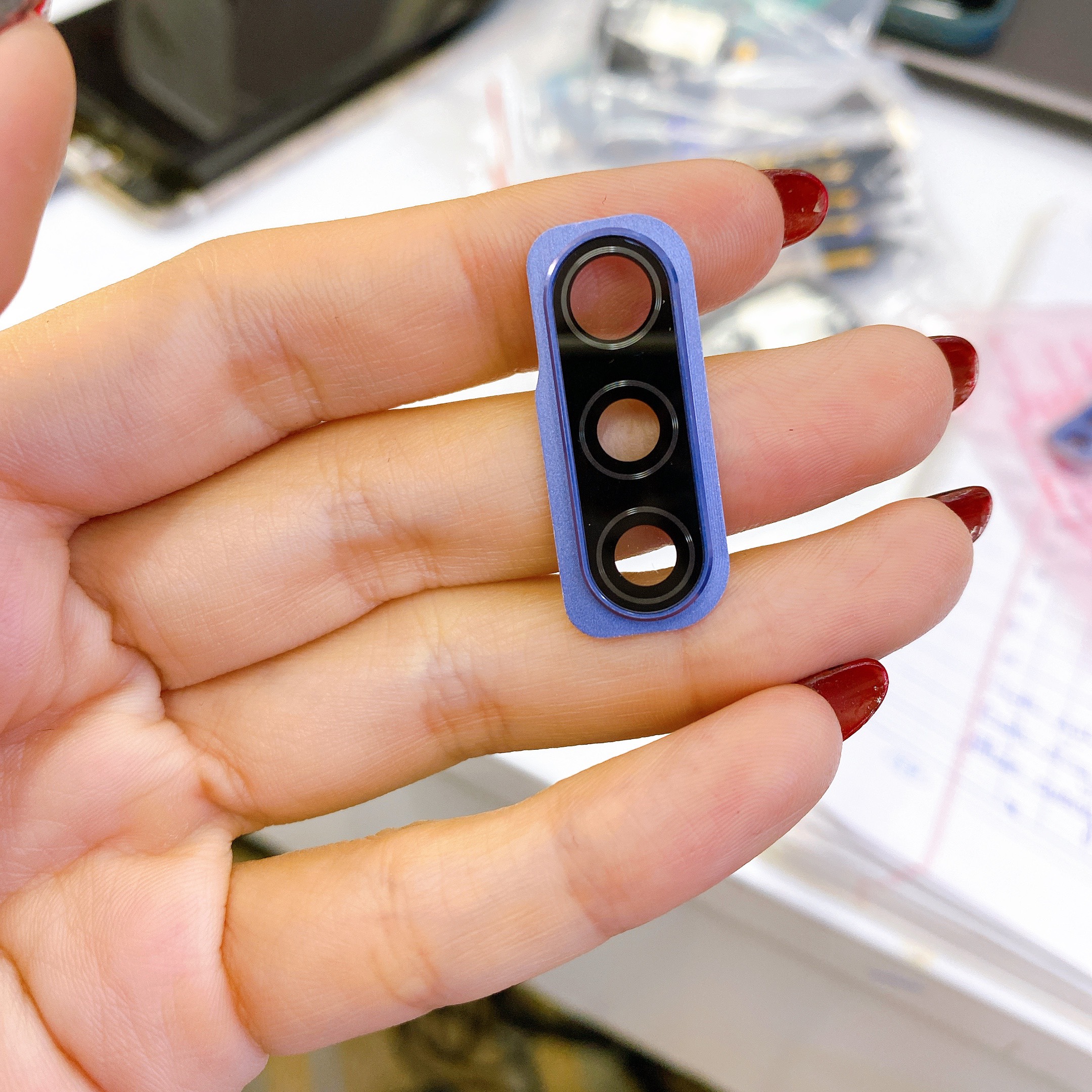 Kính camera / Mặt kính camera Samsung A50S chính hãng , bảo hành đổi trả