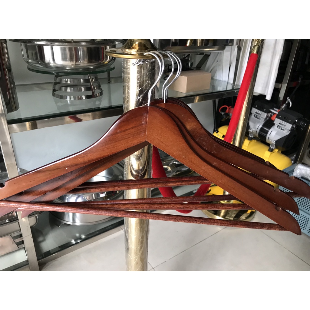 Móc áo gỗ nâu 1.2cm