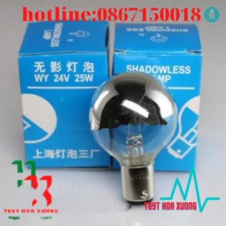 COM BO 10 BÓNG ĐÈN MỔ 24V 25W THAY THẾ CHO ĐÈN MỔ 4,5 BÓNG
