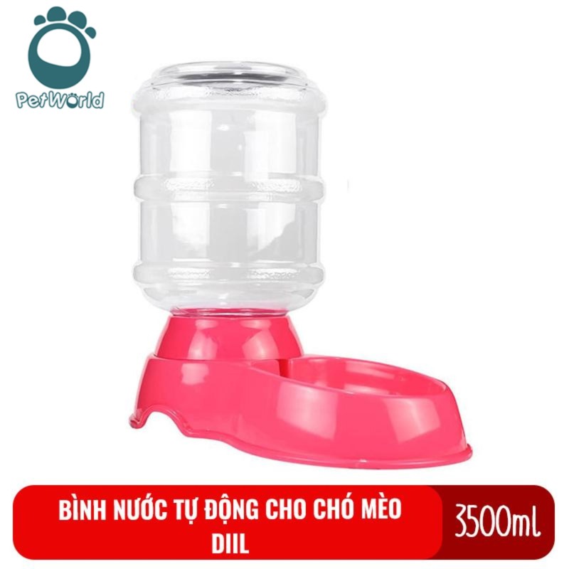 Bình nước tự động cho chó mèo 3500ml Diil LS 147 Kún Miu