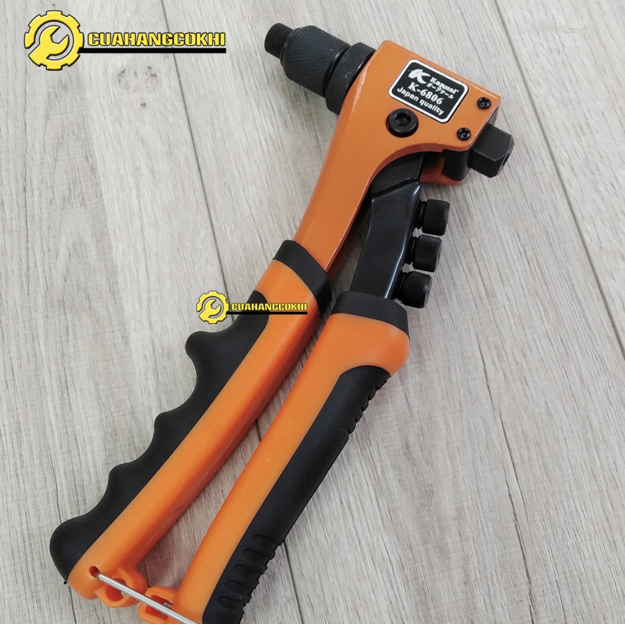 [HCM]Kìm bấm rút rive inox trợ lực cao cấp KAPUSI chuẩn Nhật