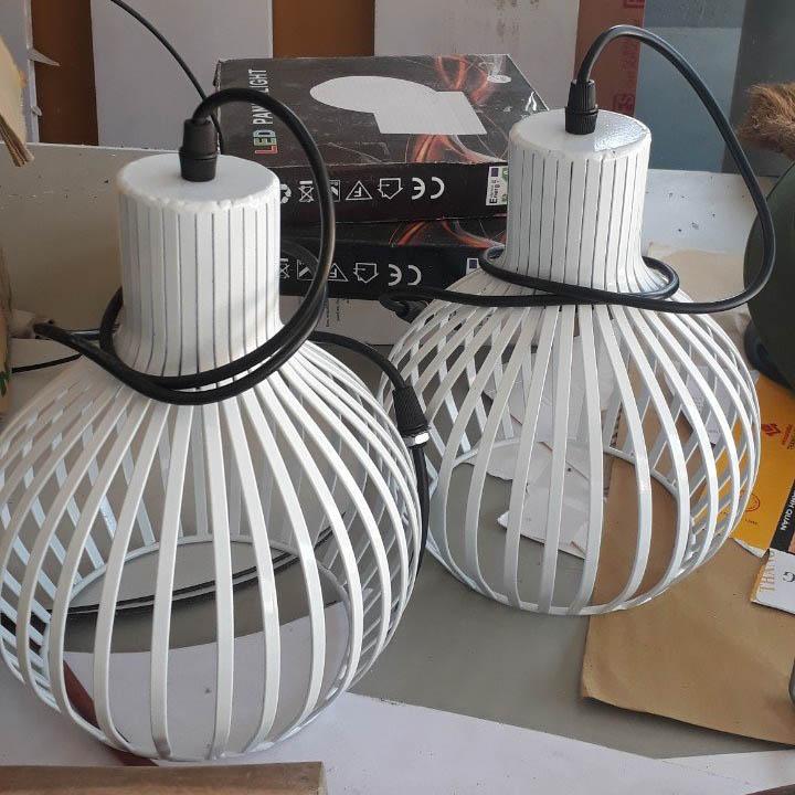 Đèn thả trần kiểu nơm cá