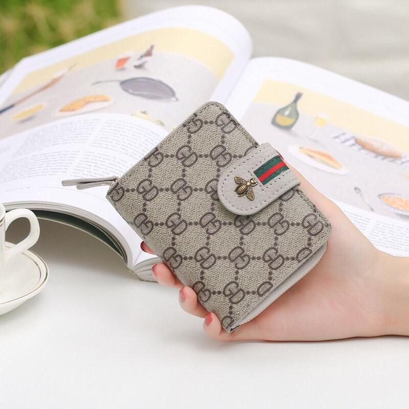 [HCM]VÍ NỮ CẦM TAY MINI - VÍ ĐỰNG TIỀN KHÓA HÌNH CON ONG CAO CẤP LULY FASHION T982