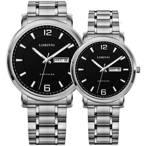 Đồng hồ đôi Lobinni L3004-12 Chính Hãng Thụy Sỹ