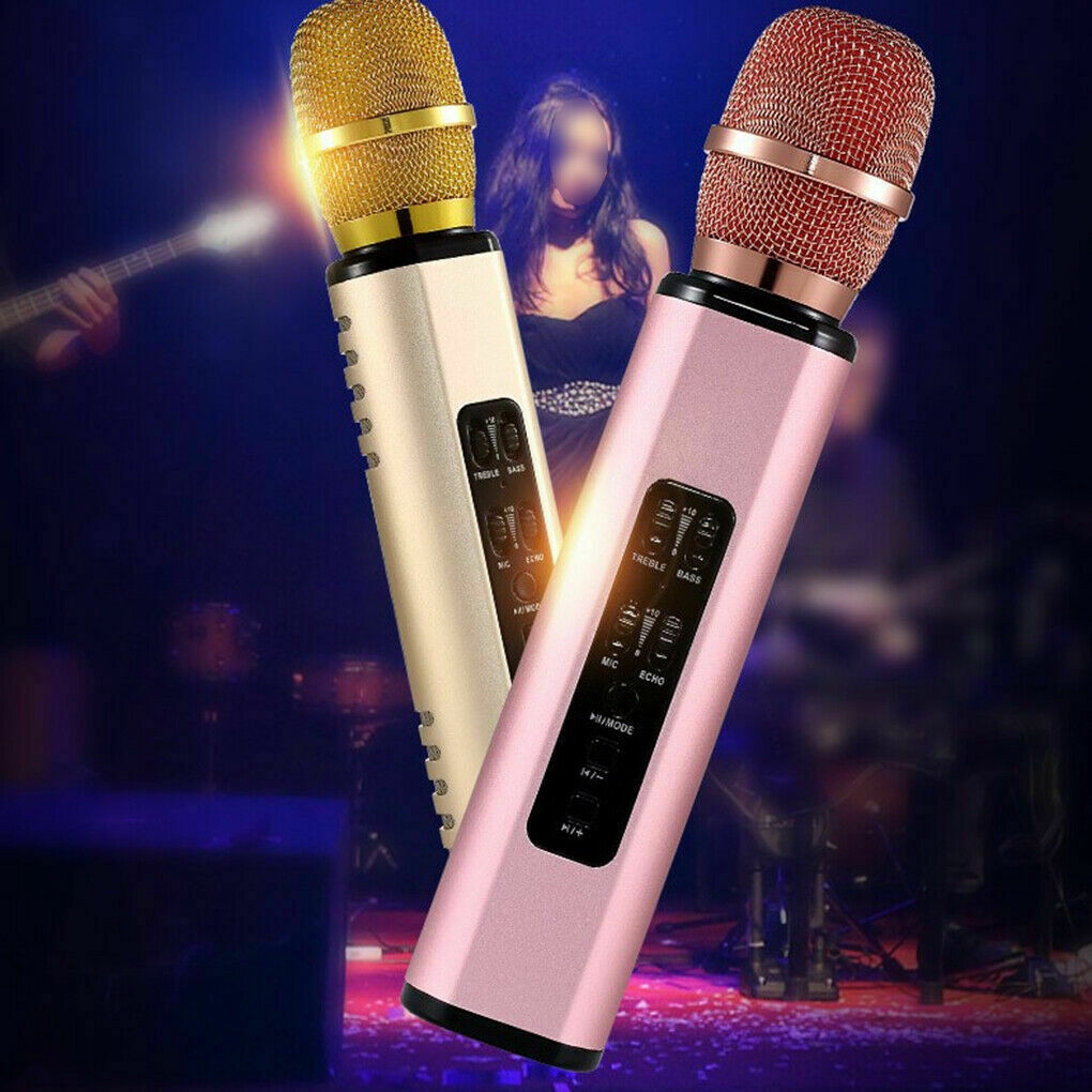 Micro Bluetooth Không Dây Hát Karaoke K6,Mic hát karaoke bluetooth chất âm cực đỉnh