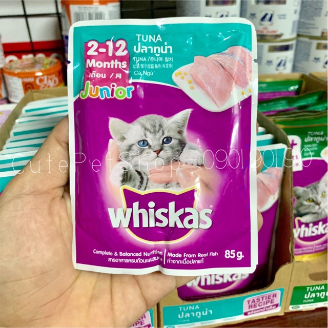 PATE WHISKAS CHO MÈO 🐱🐈🐱