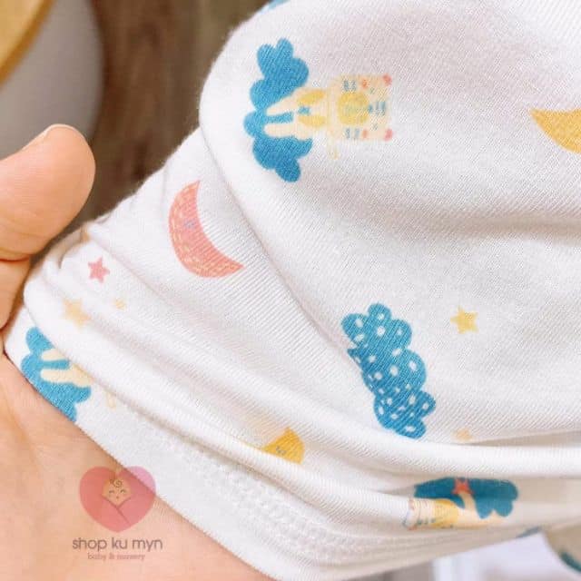 Bộ cộc tay vai chồm sợi tre Lullaby