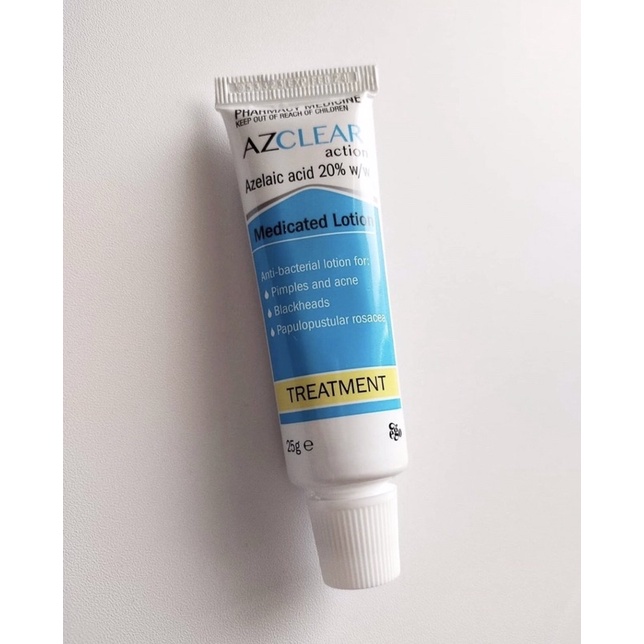 KEM GIẢM MỤN MỜ THÂM AZCLEAR 20% AZELAIC ACID 25g