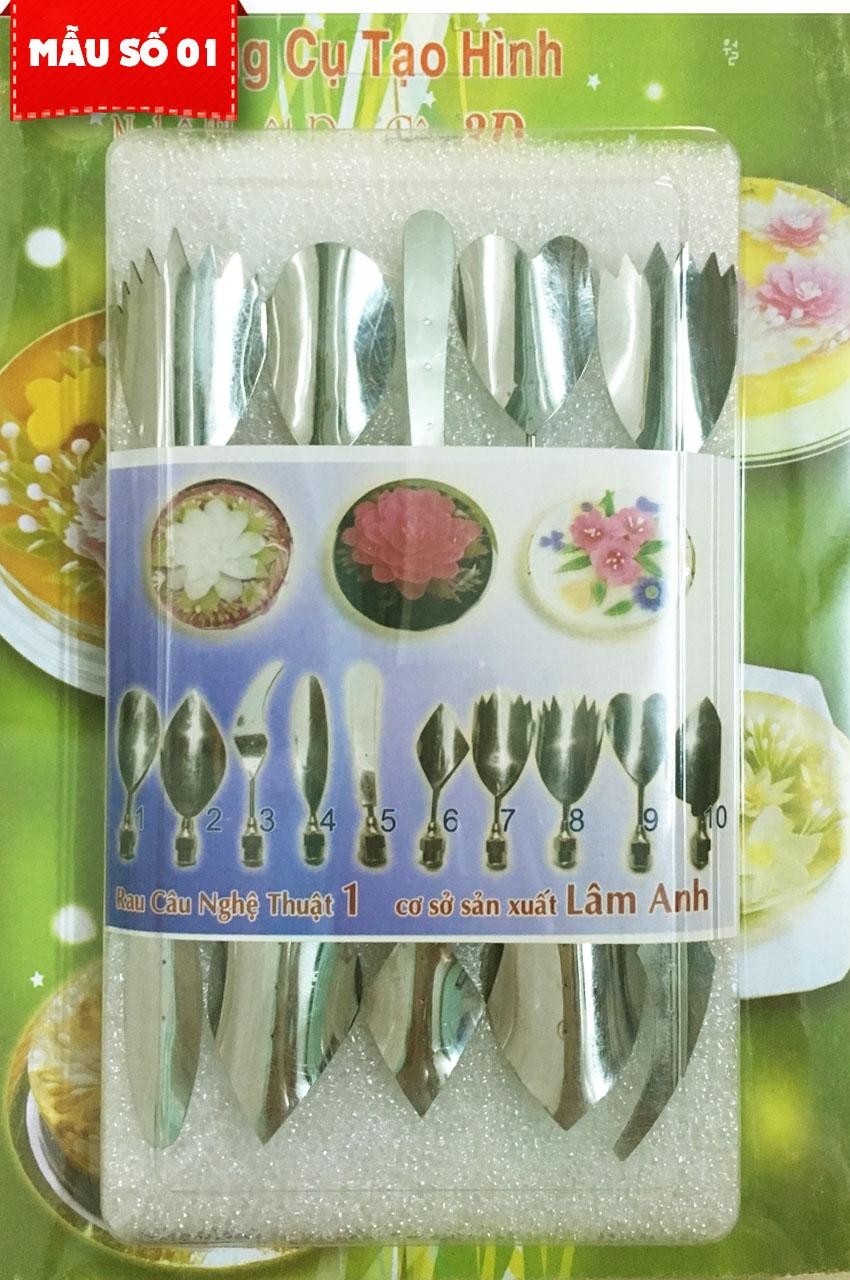 [HCM]Bộ Làm Rau Câu 3D