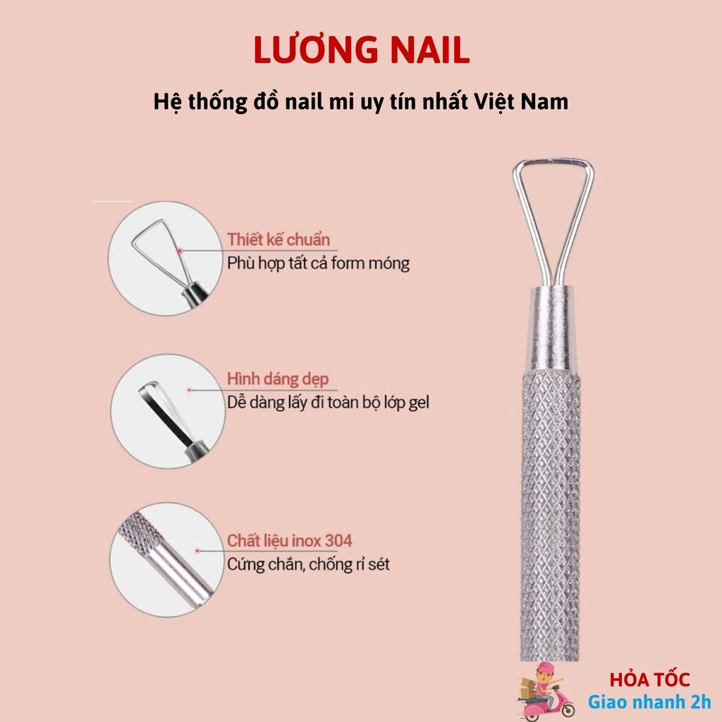 Cây cạo gel phá gel móng tay dụng cụ nail