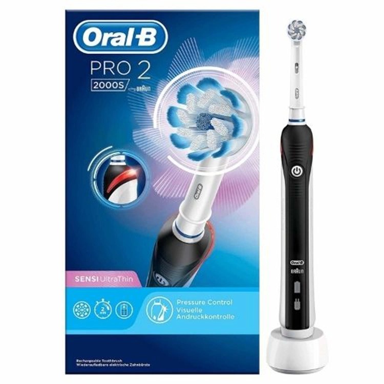 Bàn chải đánh răng điện Oral B Pro 2 2000S [HÀNG ĐỨC]