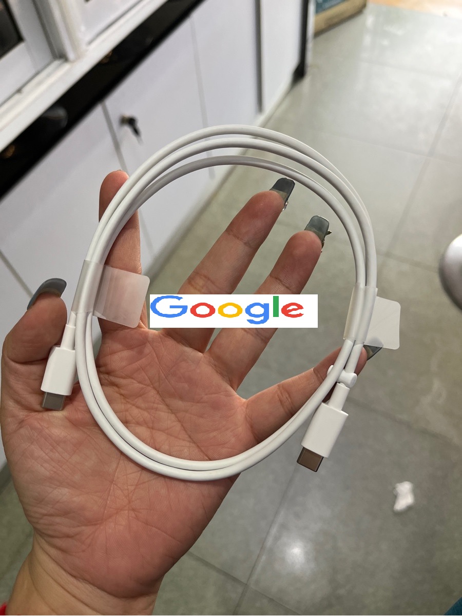 Cáp sạc Type C to Type C cho Google Pixel - Pixel 2  - Pixel 3 - Pixel 4 - Pixel 5 - Pixel 6 - Pixel 7 - Hàng Zin Của Hãng Google