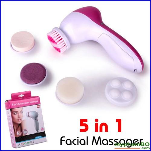 [HCM]Máy massage rửa mặt mini 5in1 BEAUTY CARE AE-8782