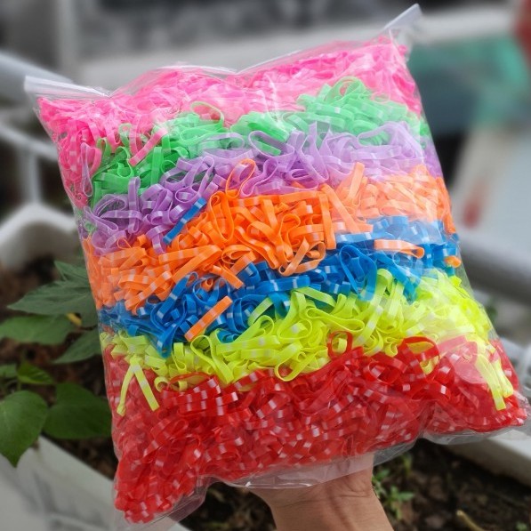 0.5 KÝ THUN CỘT TÓC LOẠI ĐỦ MÀU VÀ 1 MÀU SIZE ĐẠI