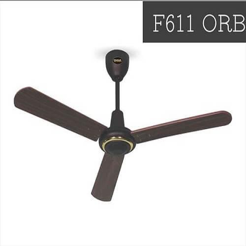 [HCM]Quạt trần Sinwa F611ORB 3 cánh gỗ
