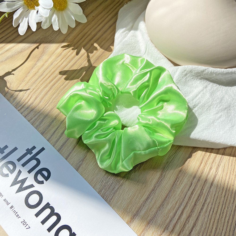 ( ĐƯỢC CHỌN MÀU ) Dây buộc tóc Scrunchies Hàn Quốc đèn led phát sáng