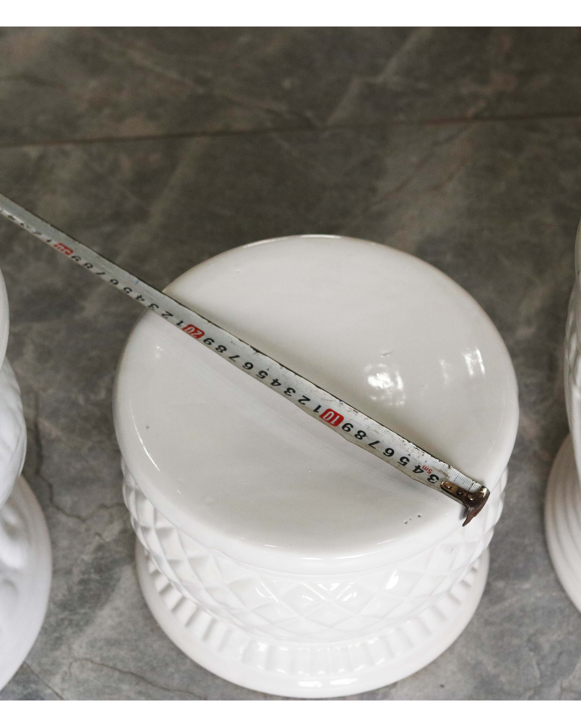 Đôn gốm sứ kê chậu - Cỡ bé - Đôn Bát Tràng