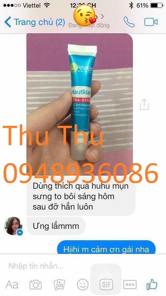 Bút trị mụn Garnier Đức