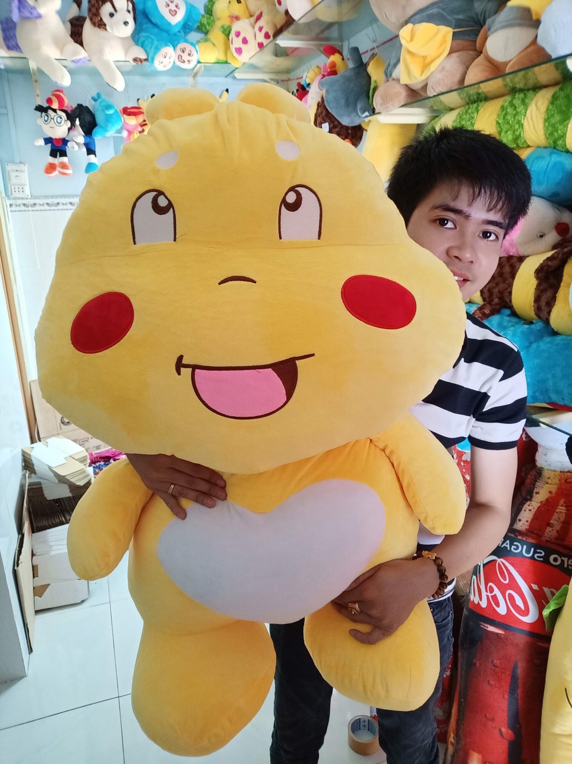 Gấu Bông-Khủng Long Nhồi Bông Qoobee Agapi Gb01(size 60)