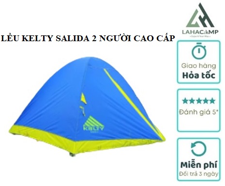 LỀU KELTY SALIDA 2 NGƯỜI CAO CẤP